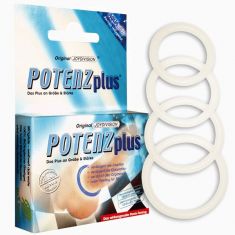 Эрекционное кольцо - POTENZplus, transparent, size M