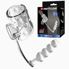 Насадка на член - Pretty Love Rilley Tranparent