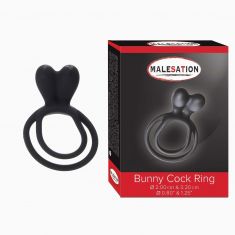 Эрекционное кольцо - MALESATION Bunny Cock Ring (2,00 см и 3,20 см)