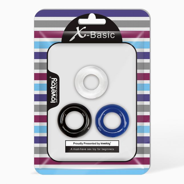 Ерекційні кільця - X - Basic Cockring Set