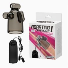Насадка на член - Vibrating Crystal Cap I