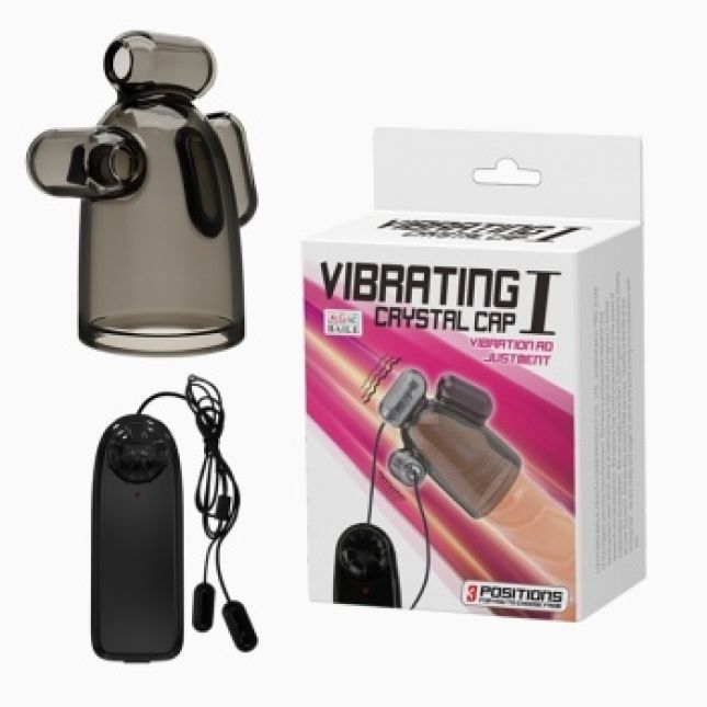 Насадка на член - Vibrating Crystal Cap I