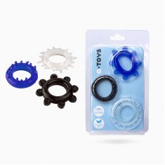 Набор колец Toyfa A-Toys, TPE, Ø 3 см