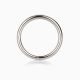 CalExotics Silver Ring Large - металлическое эрекционное кольцо, 5 см