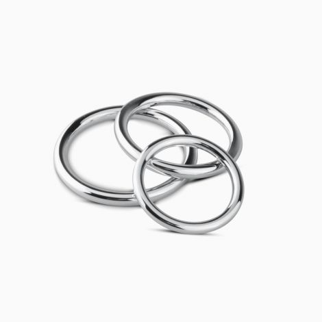 Набір ерекційних кілець Sinner Gear Unbendable – Cock/Ball Ring & Glans Ring Set
