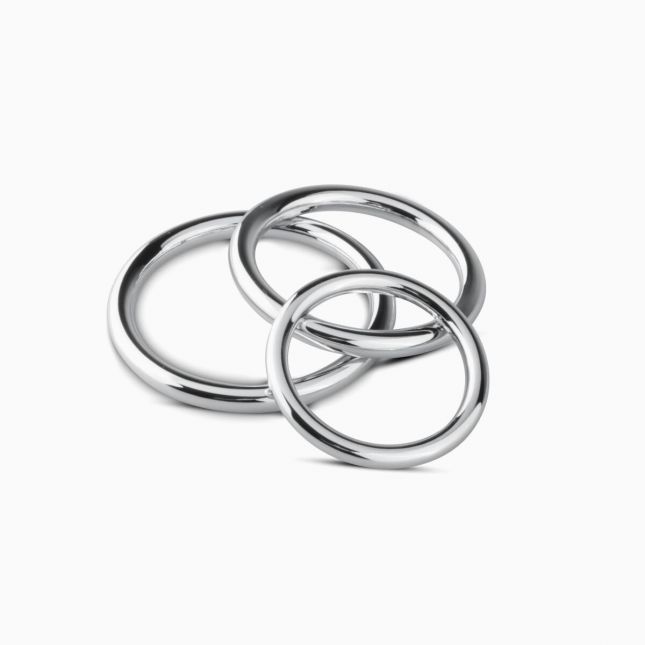 Набір ерекційних кілець Sinner Gear Unbendable – Cock/Ball Ring & Glans Ring Set