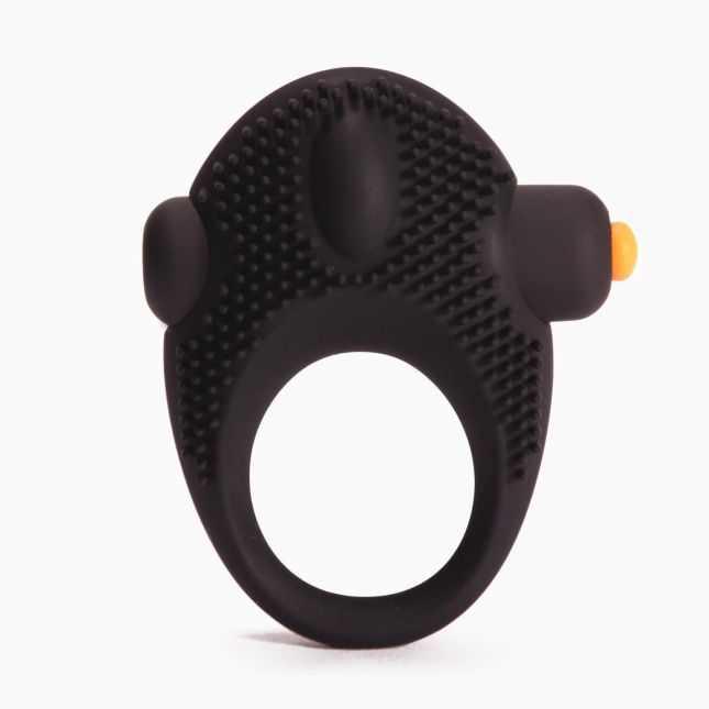 Эрекционное виброкольцо Pornhub Vibrating Cock Ring, мегастимуляция клитора, съемная вибропуля