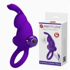 Ерекційне кільце - Pretty Love Vibrant Penis Ring I Purple