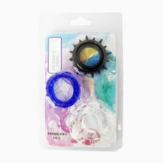 Набір ерекційних кілець - Triple C-Ring Set Color