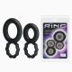 Ерекційні кільця - Ring Set Double - Ring Black, 2 шт.