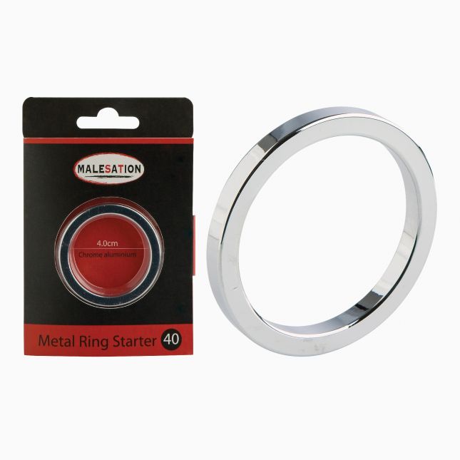 Ерекційне кільце - MALESATION Metal Ring Starter