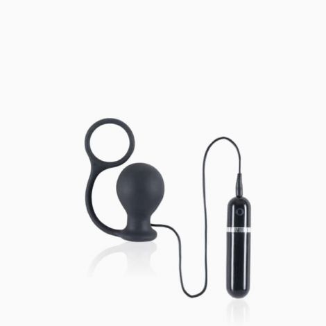 Анальная пробка 3.5 Silicone Round Butt Plug 8х4 см.