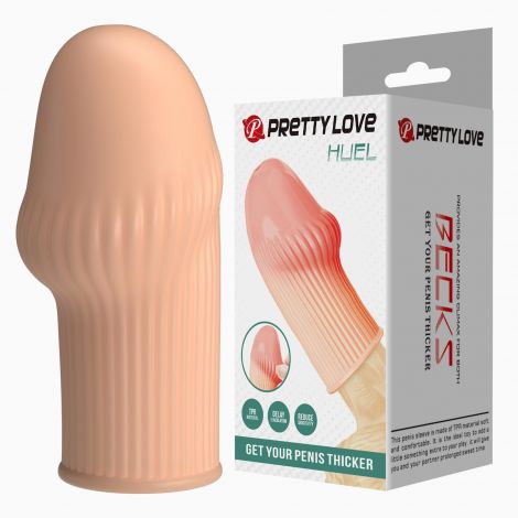 Насадка на член - Pretty Love Huel Penis Thicker Flesh