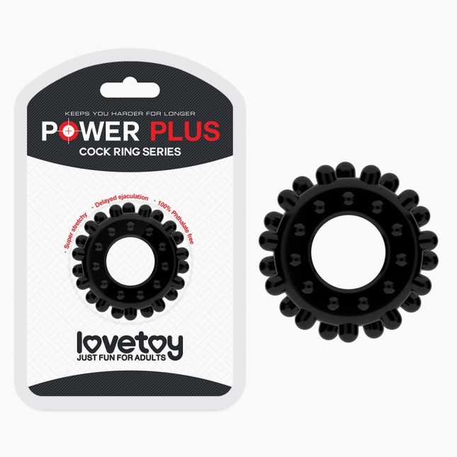 Эрекционное кольцо - Power Plus Cockring 2 Black