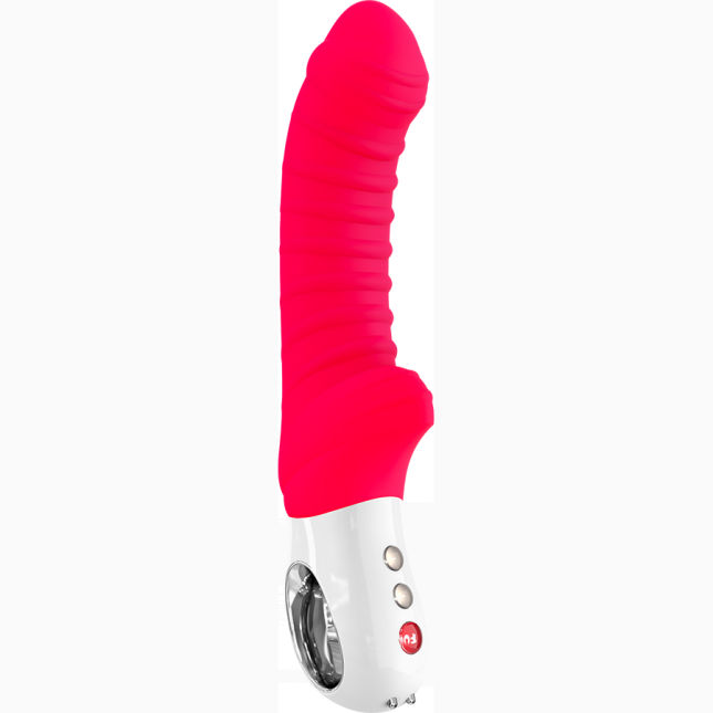 Великий вібратор TIGER G5 від Fun Factory, червоний