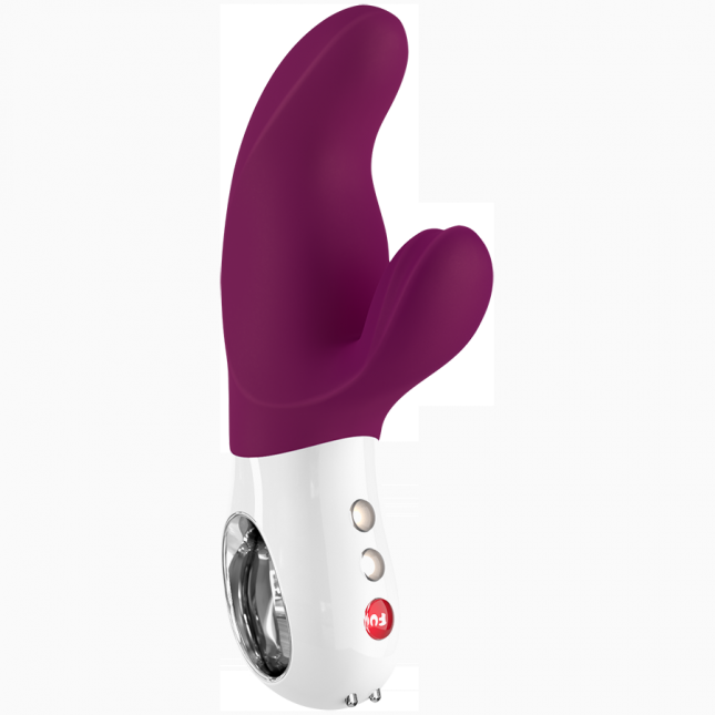 Вибратор для точки G и клитора MISS BI от Fun Factory, фиолетовый