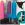 Набір для страпону Doc Johnson Vac-U-Lock Dual Density UltraSKYN Colors Set, діаметр 3х4,5 см