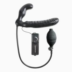 Подвійний надувний страпон Fetish Fantasy Series Inflatable Vibrating Strapless, 16,5х3, 3 см