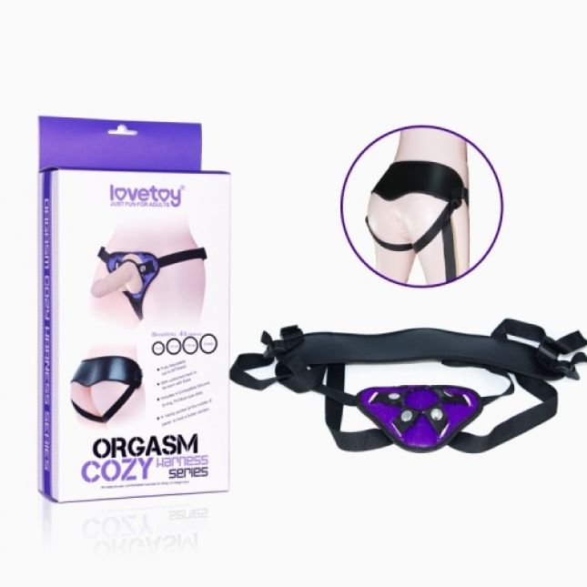 Трусы для страпона - Orgazm Cozy Harness Flesh Dildo #3