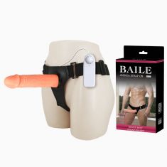 Страпон - Baile Jessica Strap On Vibrating, 17 см