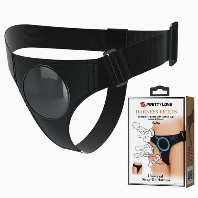 Трусики для страпону - Pretty Love Harness Briefs