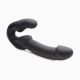 Evoke Rechargeable Vibrating Silicone Strapless Strap On - страпон 24.7х4 см