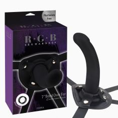 Страпон R.G.B Bend Over For Intermediate Strap On Black