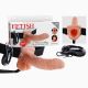 Мужской страпон - 9 Zoll Vibrating Hollow Strap-on with Balls