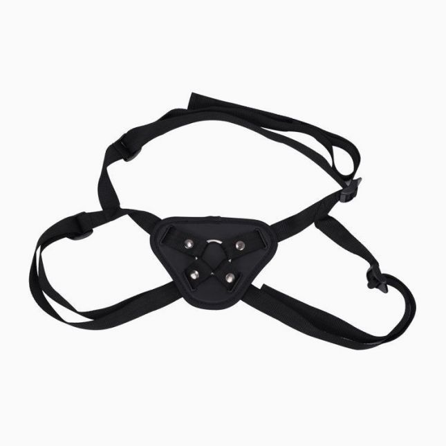 Трусики для страпону BDSM-New Strap-On Metal Ring