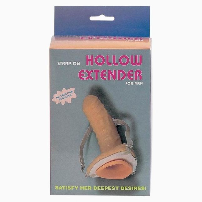 Чоловічий страпон - Strap-On Hollow Extender