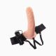 Порожнистий страпон "Ff Vibr Hollow Strap On Flesh"