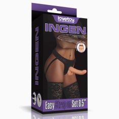 Страпон - Ingen Easy Strap-On Set 8.5" Flesh