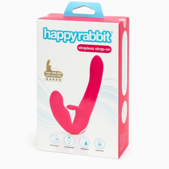 Страпон - Happy Rabbit Strapless Strap - O