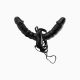 Двойной страпон Fetish Fantasy Vibrating Double Delight Strap-On, 12х3,7 см