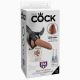 Женский страпон - King Cock 9in. Uncut Strap-On