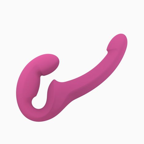 Безремневой страпон Fun Factory SHARE LITE blackberry, регулируемый, облегченная модель