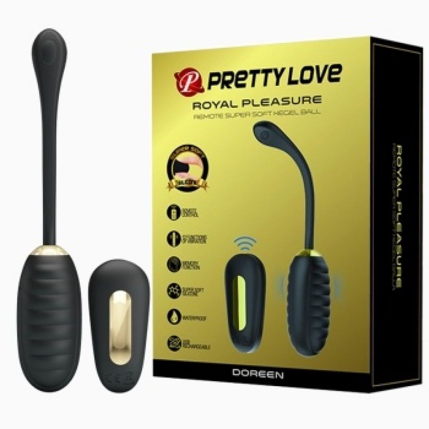 Віброяйце - Pretty Love Royal Pleasure Doreen Black Віброяйце - Pretty Love Royal Pleasure Doreen Black