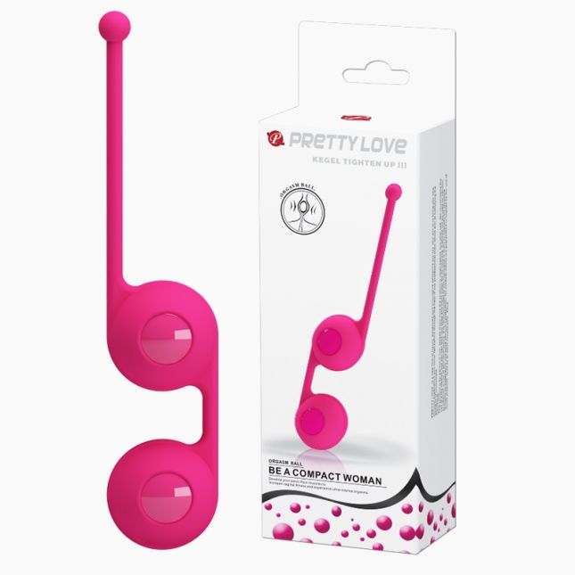 Вагінальні кульки - Pretty Love Kegel Tighten Up Balls III Pink