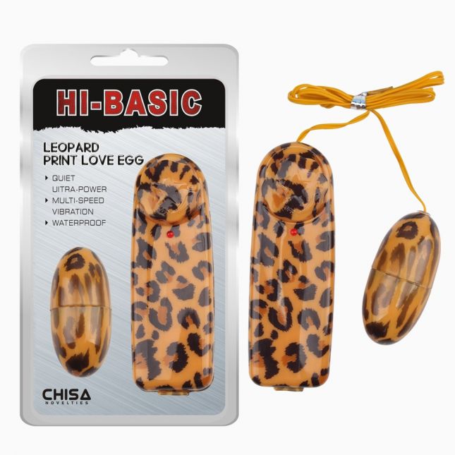 Віброяйце - Leopard Print Love Egg