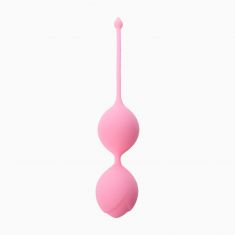 Вагінальні кульки - Silicone Kegel Balls Pink, 29 мм, 60 г