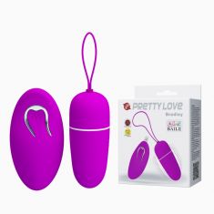 Віброяйце - Pretty Love Bradley Vibrating Egg Purple