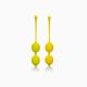 CalExotics Kegel Training Set Lemon вагинальные шарики, 9.5х3.25 см