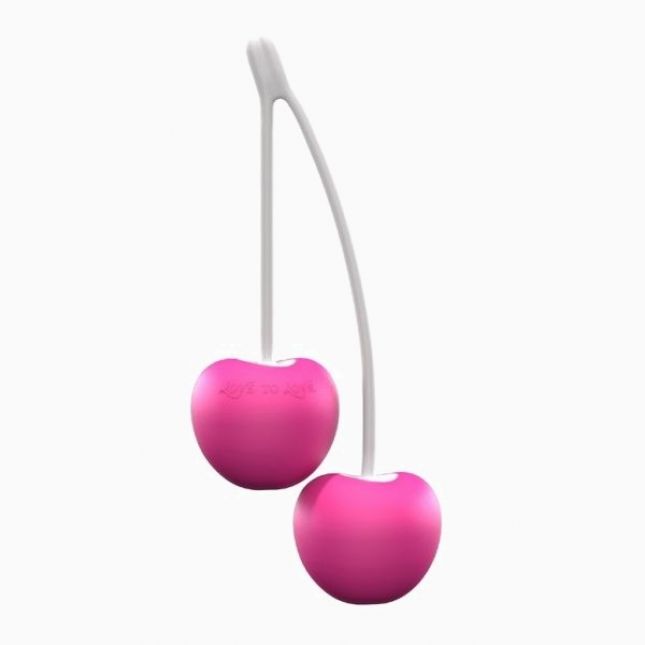 Вагінальні кульки Love To Love CHERRY LOVE, діаметр 3,5 см, вага 77гр