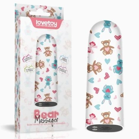 Вібропуля - Rechargeable Bear Massager