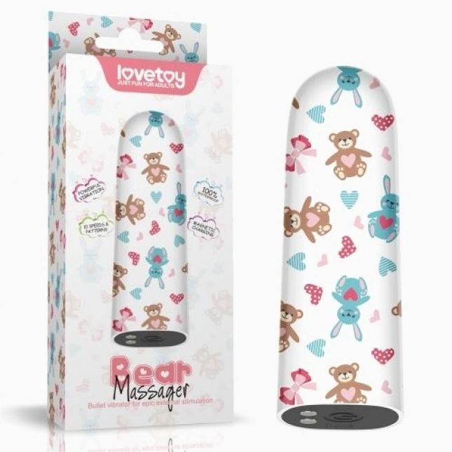 Вібропуля - Rechargeable Bear Massager Вібропуля - Rechargeable Bear Massager