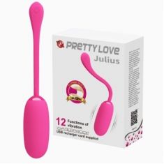 Віброяйце - Pretty Love Julius Vibrating Egg Pink