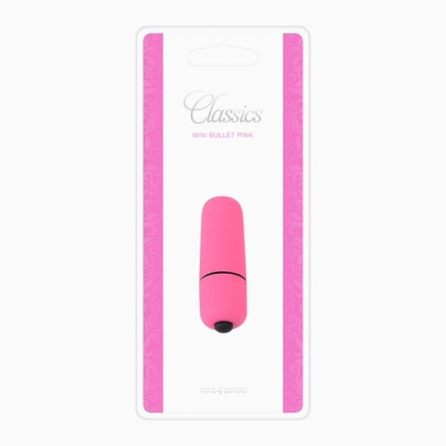 Вібратор - MINI VIBRATORE BULLET CLASSICS PINK Вібратор - MINI VIBRATORE BULLET CLASSICS PINK