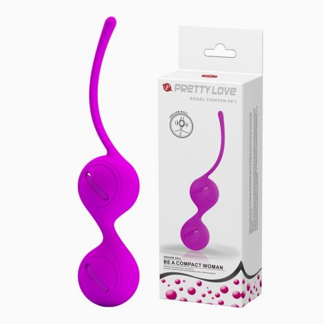Вагінальні кульки - Pretty Love Kegel Tighten Up I Balls Pink Вагінальні кульки - Pretty Love Kegel Tighten Up I Balls Pink