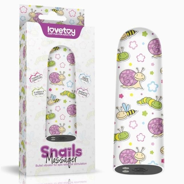 Вібропуля - Rechargeable Snails Massager