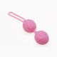 Вагінальні кульки Adrien Lastic Geisha Lastic Balls BIG Pink (L), діаметр 4 см, вага 90 гр